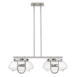 Garner 4-Light Satin Nickel Island Pendant - Homeroots - Flyclothing LLC