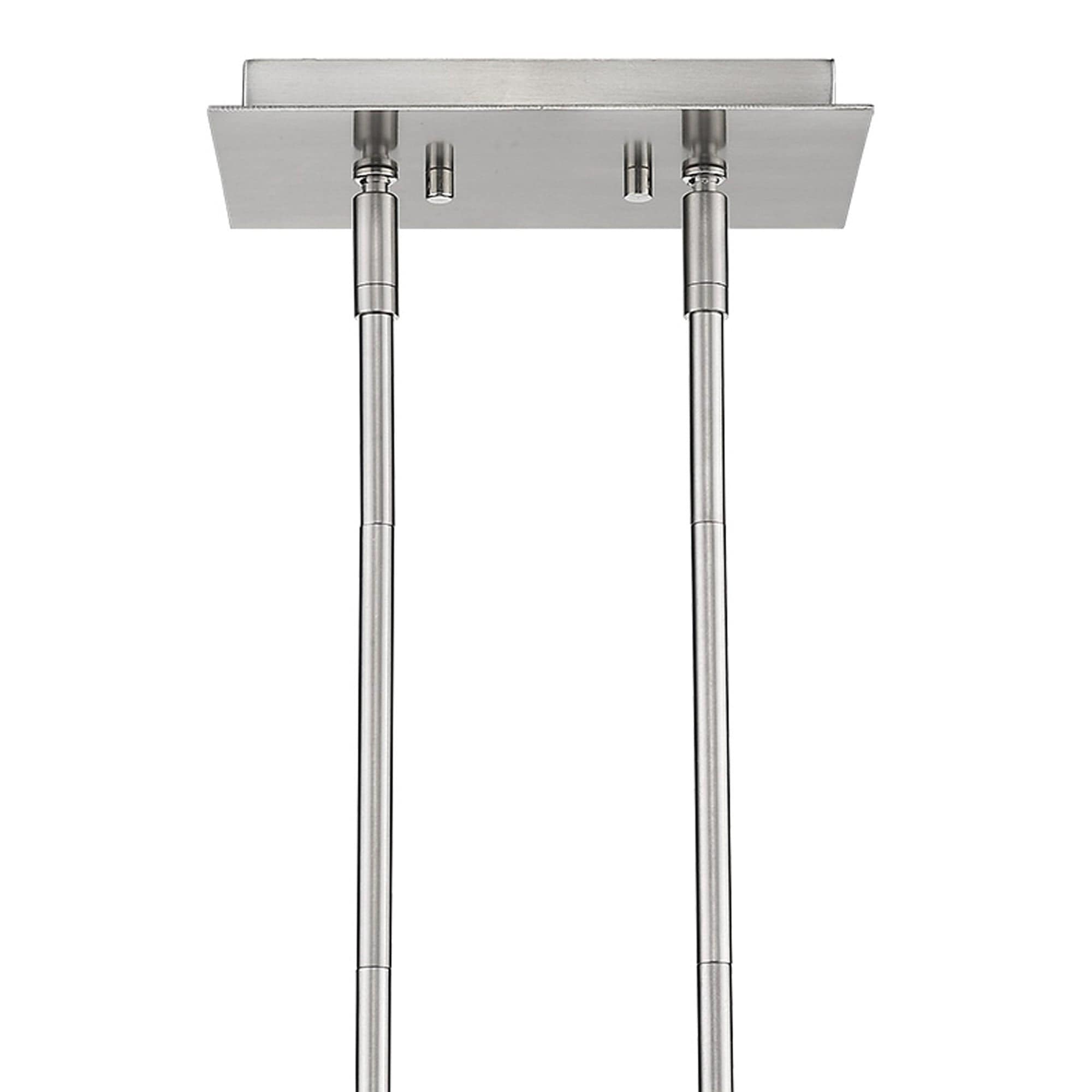 Garner 4-Light Satin Nickel Island Pendant - Homeroots