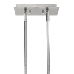 Garner 4-Light Satin Nickel Island Pendant - Homeroots