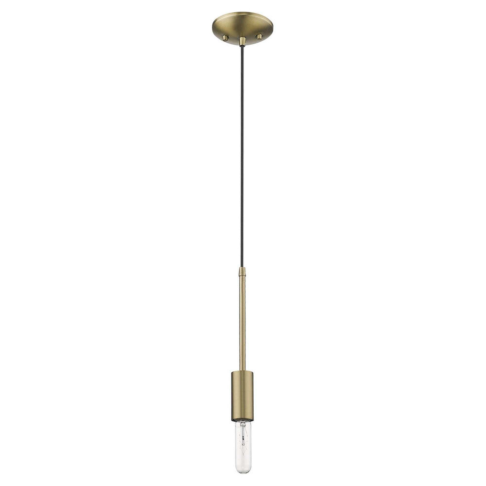 Dull Gold Mini Pendant Hanging Light - Homeroots - Flyclothing LLC
