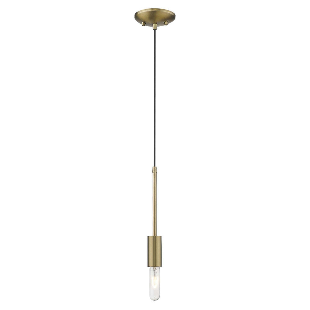 Dull Gold Mini Pendant Hanging Light - Homeroots - Flyclothing LLC
