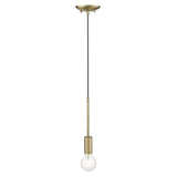 Dull Gold Mini Pendant Hanging Light - Homeroots - Flyclothing LLC