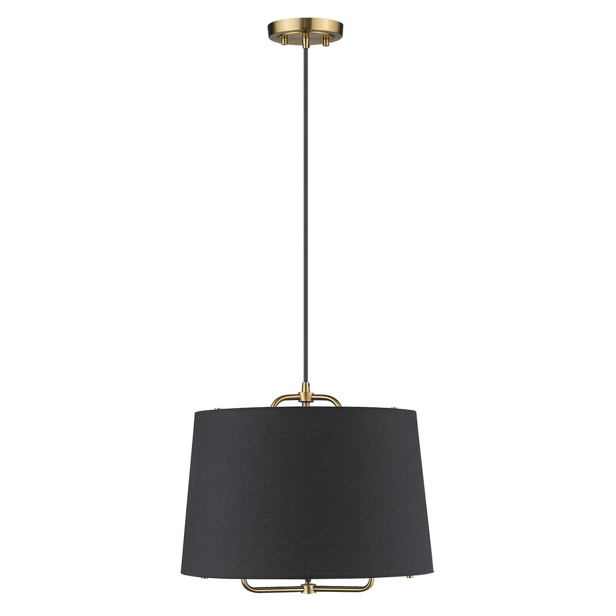 Lamia 1-Light Gold Mini Pendant - Homeroots - Flyclothing LLC