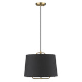 Lamia 1-Light Gold Mini Pendant - Homeroots