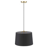 Lamia 1-Light Gold Mini Pendant - Homeroots - Flyclothing LLC