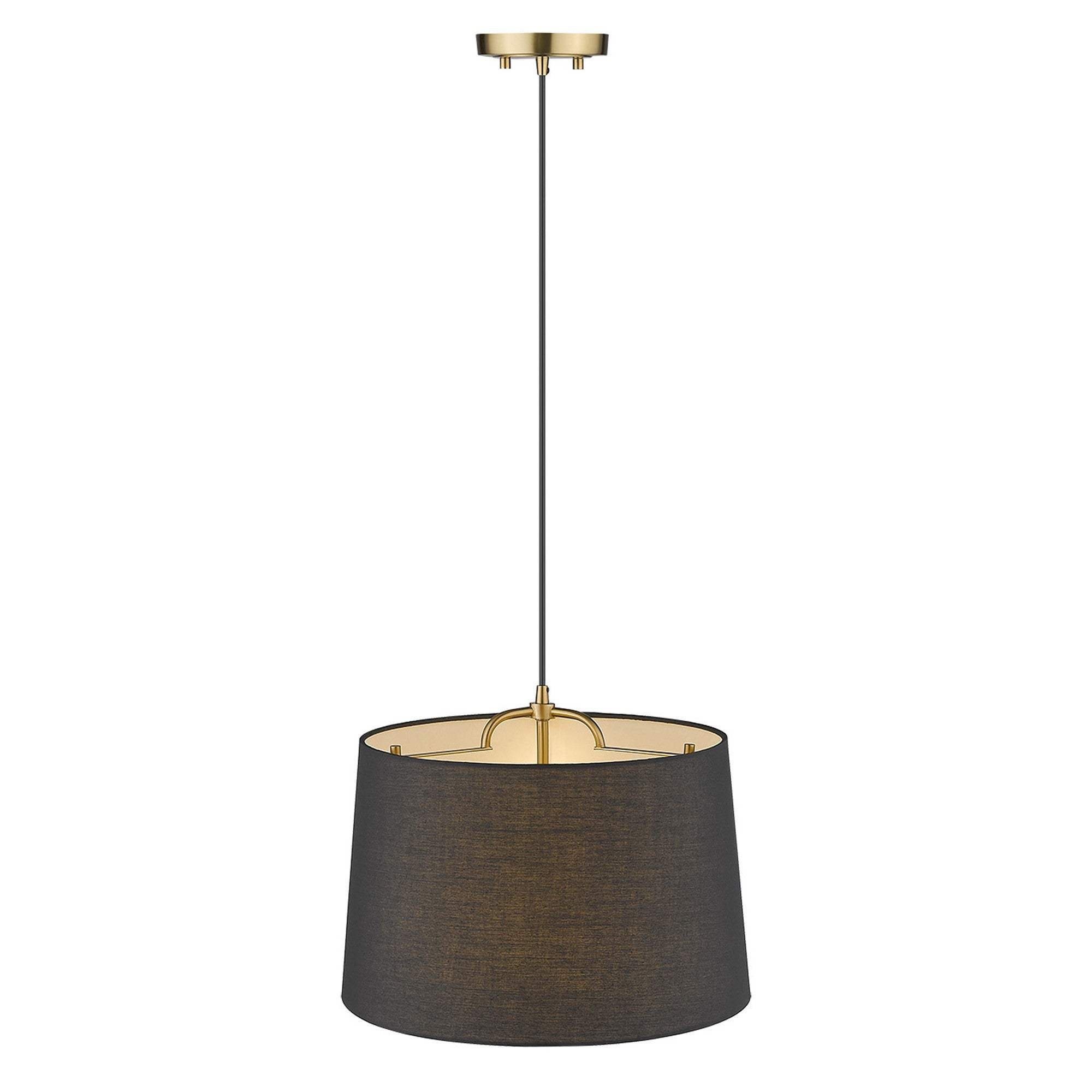 Lamia 1-Light Gold Mini Pendant - Homeroots - Flyclothing LLC