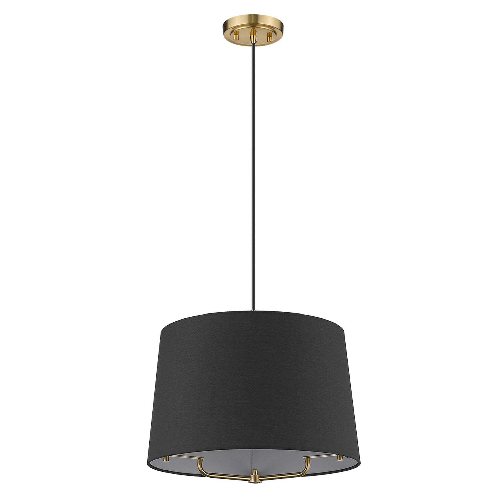 Lamia 1-Light Gold Mini Pendant - Homeroots - Flyclothing LLC