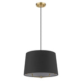 Lamia 1-Light Gold Mini Pendant - Homeroots - Flyclothing LLC