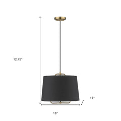 Lamia 1-Light Gold Mini Pendant