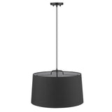 Lamia 3-Light Matte Black Mini Pendant - Homeroots