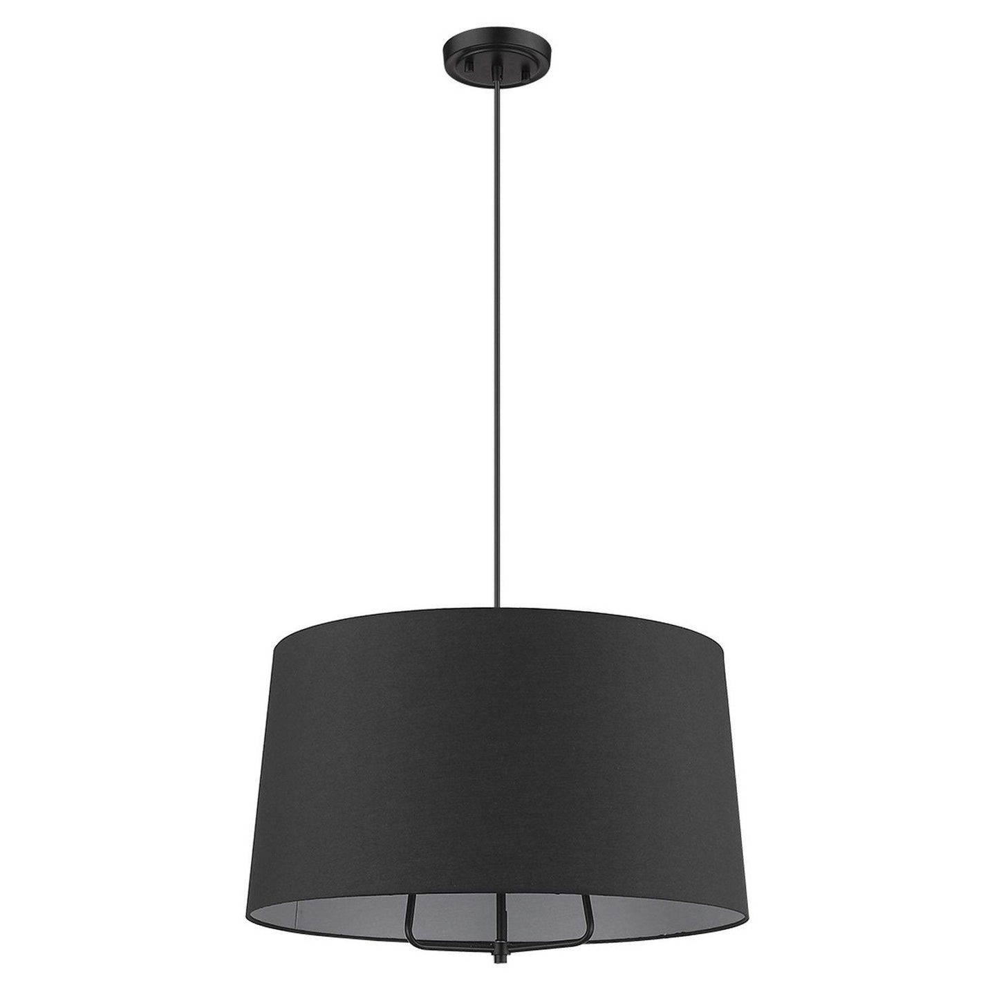 Lamia 3-Light Matte Black Mini Pendant - Homeroots - Flyclothing LLC