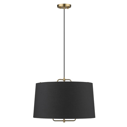 Lamia 3-Light Gold Mini Pendant - Homeroots