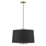 Lamia 3-Light Gold Mini Pendant - Homeroots