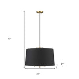 Lamia 3-Light Gold Mini Pendant - Homeroots - Flyclothing LLC