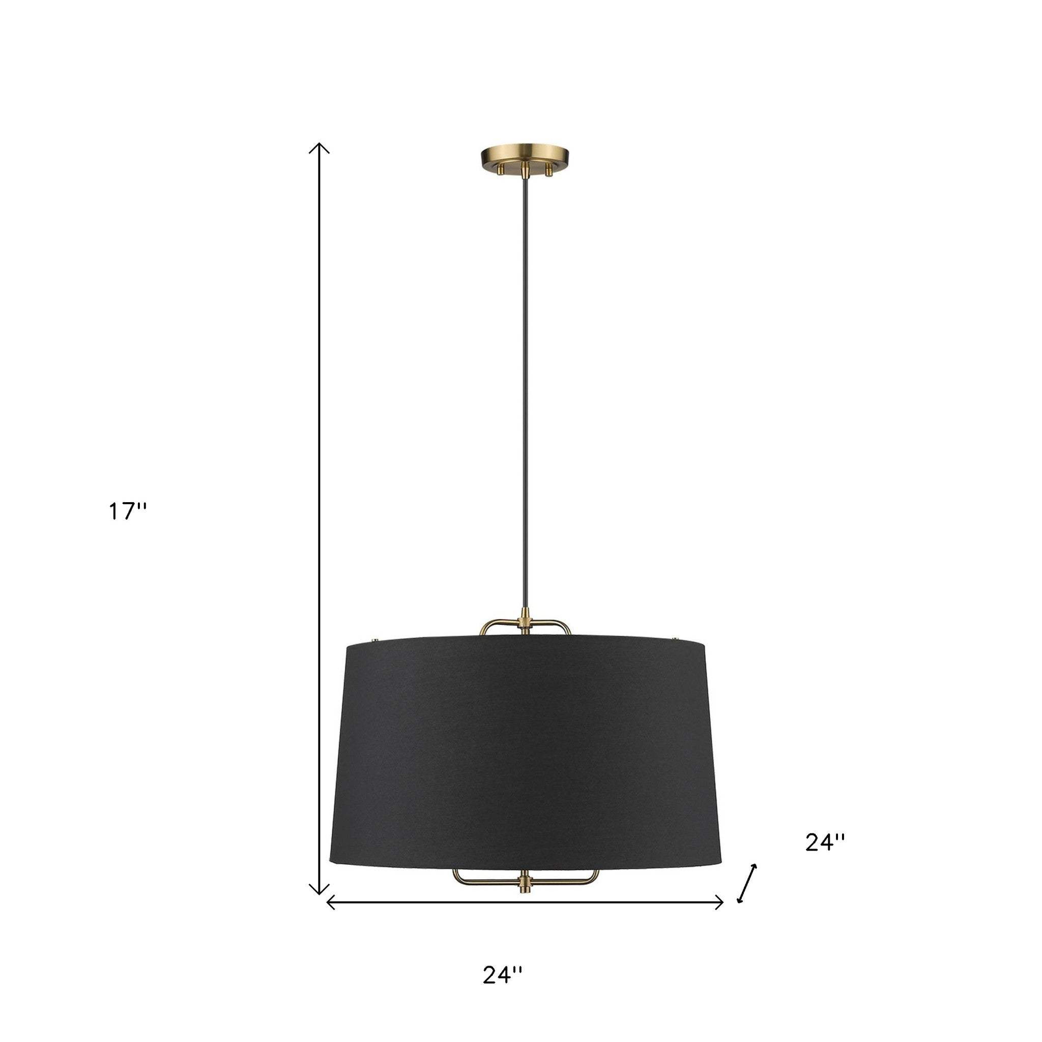Lamia 3-Light Gold Mini Pendant - Homeroots - Flyclothing LLC