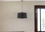 Lamia 3-Light Gold Mini Pendant - Homeroots