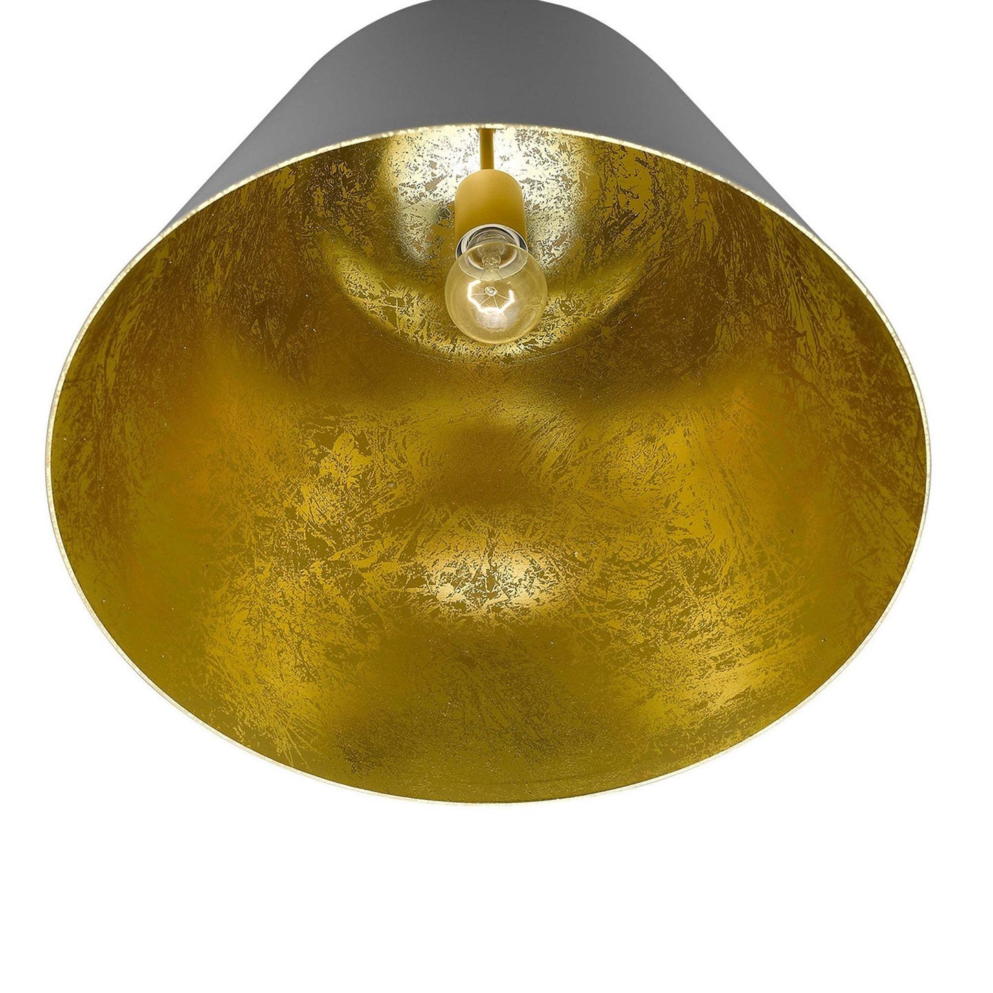 Knell 1-Light White Pendant - Homeroots - Flyclothing LLC