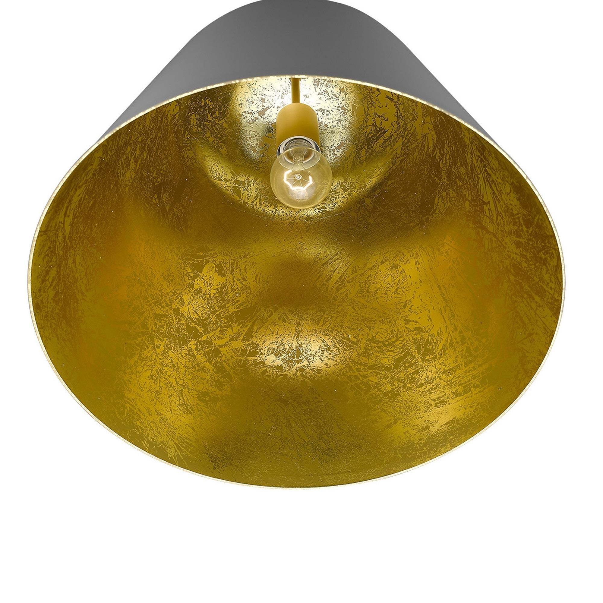 Knell 1-Light White Pendant - Homeroots - Flyclothing LLC