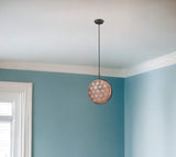 Tholos 1-Light Matte Black Pendant - Homeroots - Flyclothing LLC