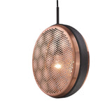 Tholos 1-Light Matte Black Pendant - Homeroots