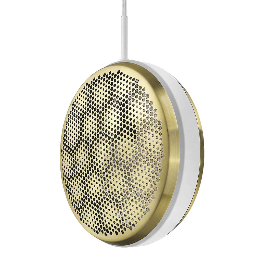 Tholos 1-Light White Pendant - Homeroots - Flyclothing LLC