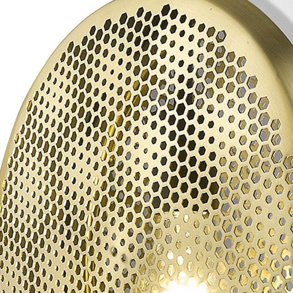 Tholos 1-Light White Pendant - Homeroots - Flyclothing LLC