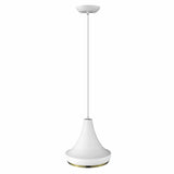 Tholos 1-Light White Pendant - Homeroots - Flyclothing LLC