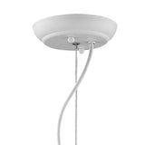 Tholos 4-Light White Pendant - Homeroots