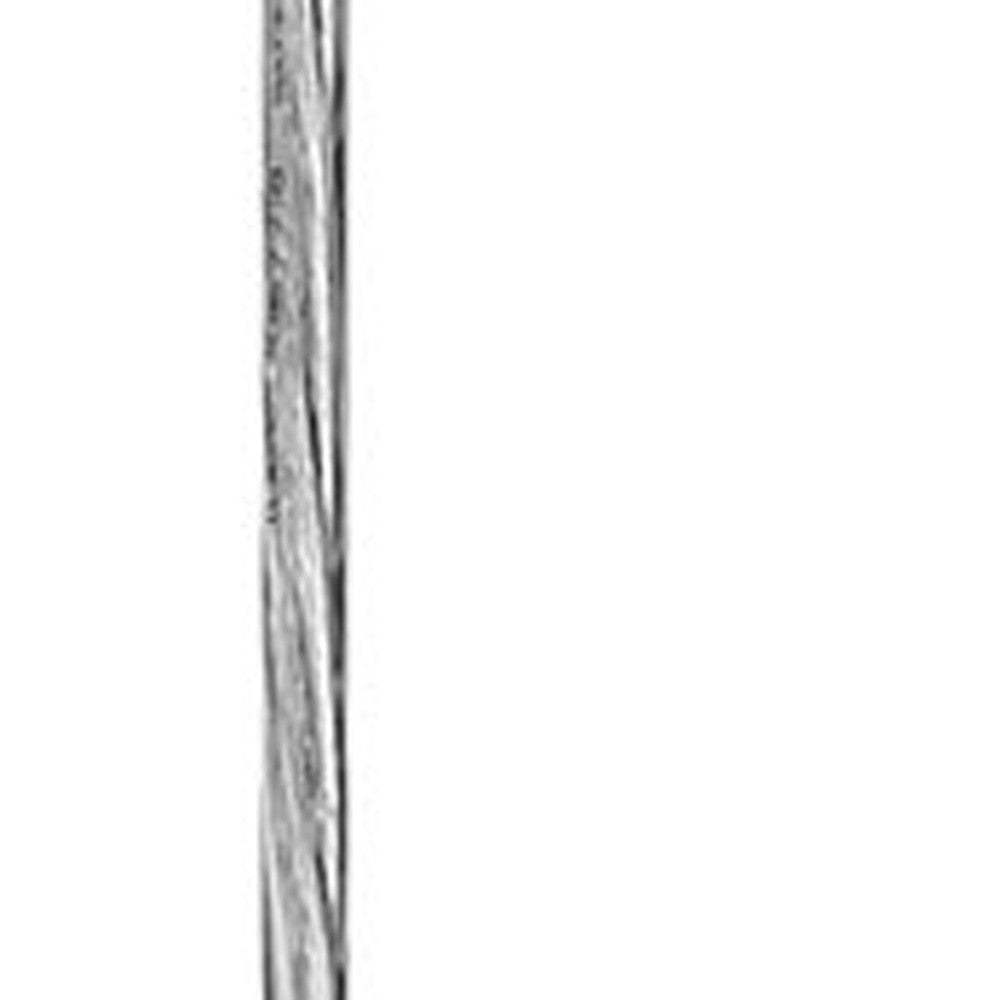Glass and Silver Mesh Shade Hanging Light - Homeroots - Flyclothing LLC