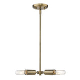 Gold Four Light Metal Dimmable Chandelier - Homeroots - Flyclothing LLC
