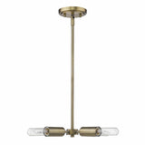 Gold Four Light Metal Dimmable Chandelier - Homeroots - Flyclothing LLC