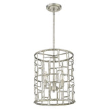 Amoret 3-Light Antique Silver Convertible Pendant - Homeroots - Flyclothing LLC