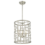 Amoret 3-Light Antique Silver Convertible Pendant - Homeroots - Flyclothing LLC