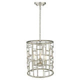 Amoret 3-Light Antique Silver Convertible Pendant - Homeroots - Flyclothing LLC