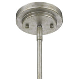 Amoret 5-Light Antique Silver Convertible Pendant - Homeroots - Flyclothing LLC
