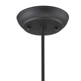 Hedron 1-Light Matte Black Pendant - Homeroots - Flyclothing LLC