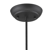 Hedron 1-Light Matte Black Pendant - Homeroots