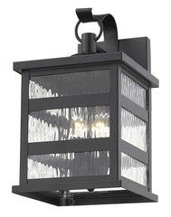 Morris 3-Light Matte Black Wall Light - Homeroots