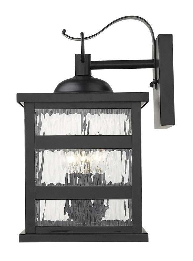 Morris 3-Light Matte Black Wall Light - Homeroots - Flyclothing LLC