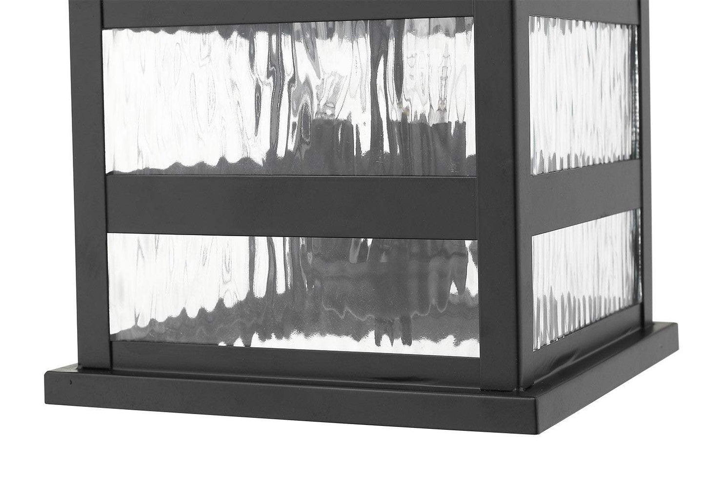 Morris 3-Light Matte Black Wall Light - Homeroots - Flyclothing LLC