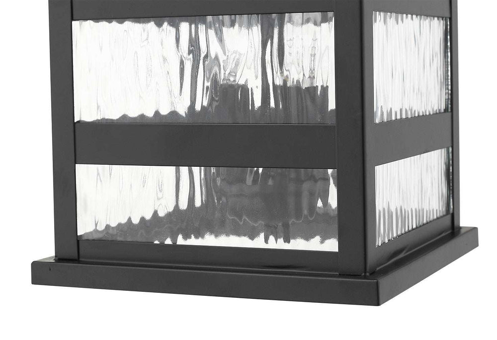 Morris 3-Light Matte Black Wall Light - Homeroots - Flyclothing LLC