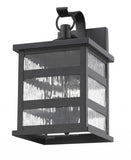 Morris 3-Light Matte Black Wall Light - Homeroots - Flyclothing LLC