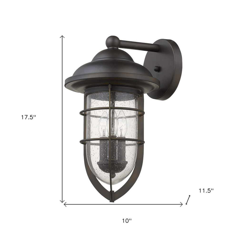 Dylan 3-Light Oil-Rubbed Bronze Wall Light - Homeroots - Flyclothing LLC