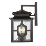 Calvert 3-Light Oil-Rubbed Bronze Wall Light - Homeroots