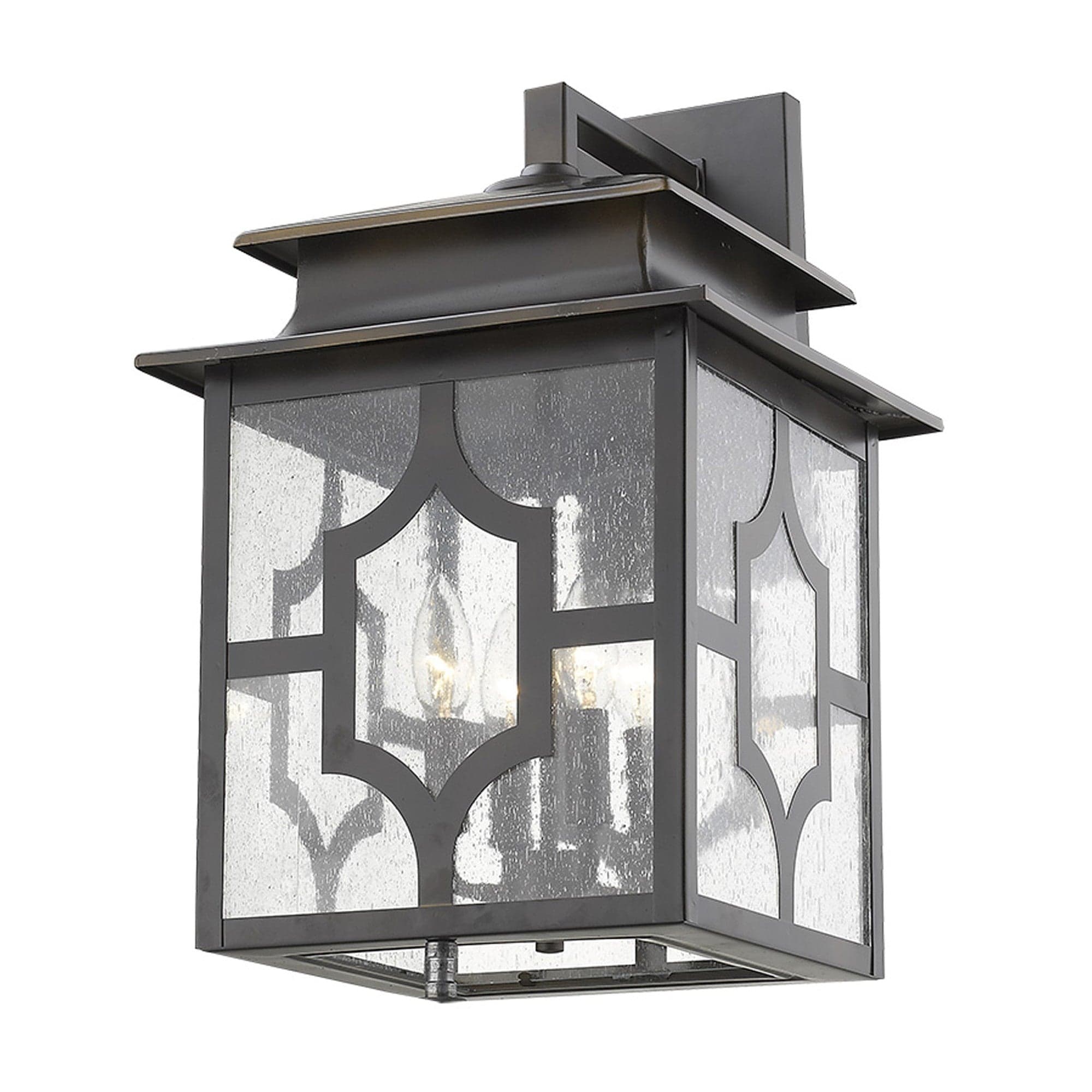 Calvert 4-Light Oil-Rubbed Bronze Wall Light - Homeroots