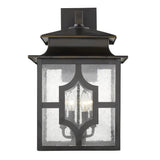 Calvert 4-Light Oil-Rubbed Bronze Wall Light - Homeroots