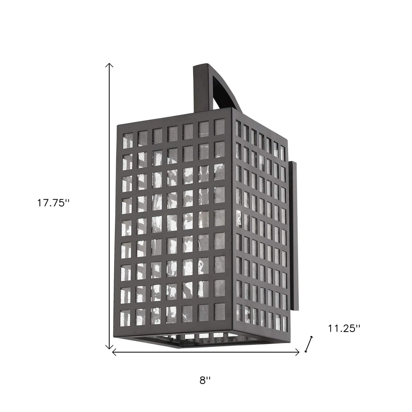 Letzel 3-Light Oil-Rubbed Bronze Wall Light - Homeroots - Flyclothing LLC