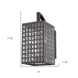 Letzel 3-Light Oil-Rubbed Bronze Wall Light - Homeroots - Flyclothing LLC