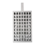 Letzel 3-Light Satin Nickel Wall Light - Homeroots - Flyclothing LLC