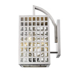 Letzel 3-Light Satin Nickel Wall Light - Homeroots - Flyclothing LLC